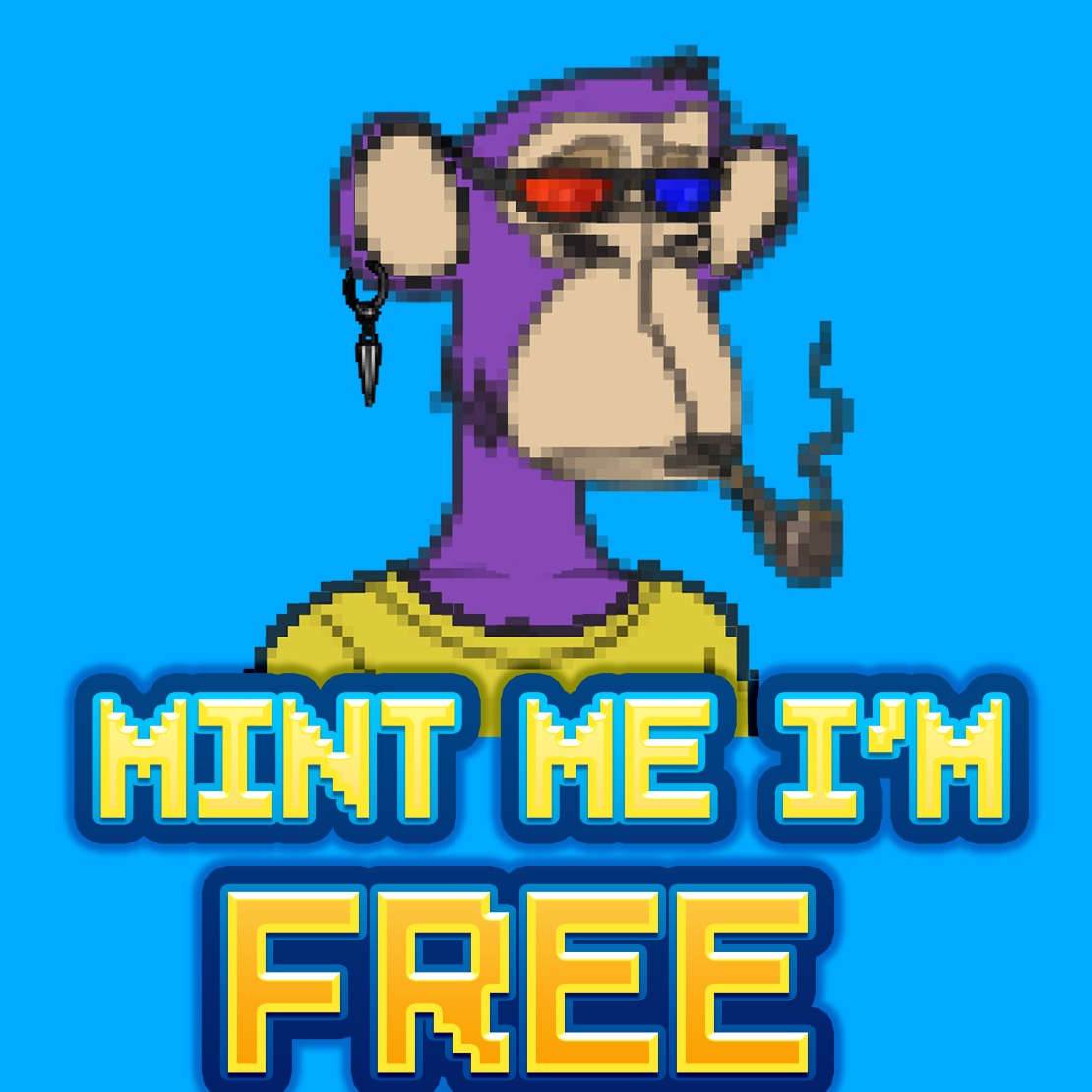 FREE MINT – PIXEL BORED APES